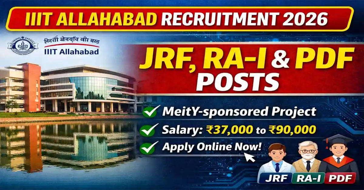 IIIT Allahabad Recruitment 2026