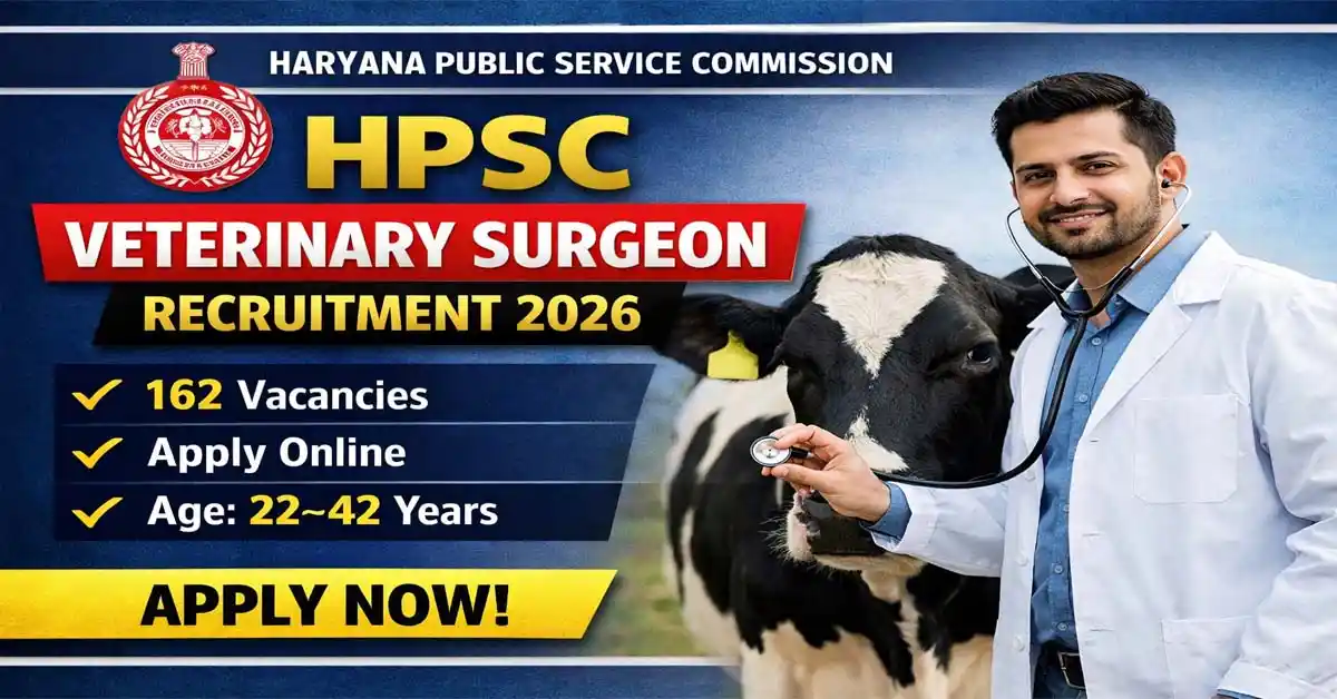 HPSC Veterinary Surgeon Recruitment 2026